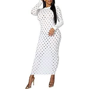 Women Casual Short Sleeve Floral Bodycon Dress